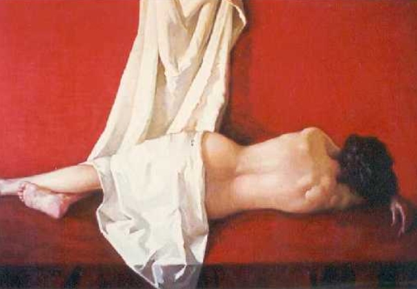 "Desnudo" Oil Canvas 146 x 97